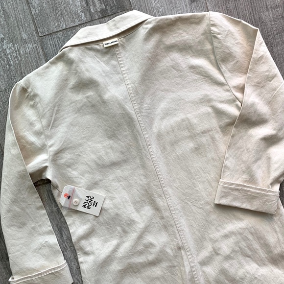 🔥🔥BILLABONG - (TAN) WORK AT IT JUMPSUIT🔥🔥 - Picture 5 of 9